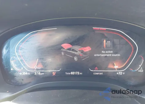 2020 BMW X4 xDrive30I z USA, uszkodzony, nr VIN 5UX2V1C0XL9C04110